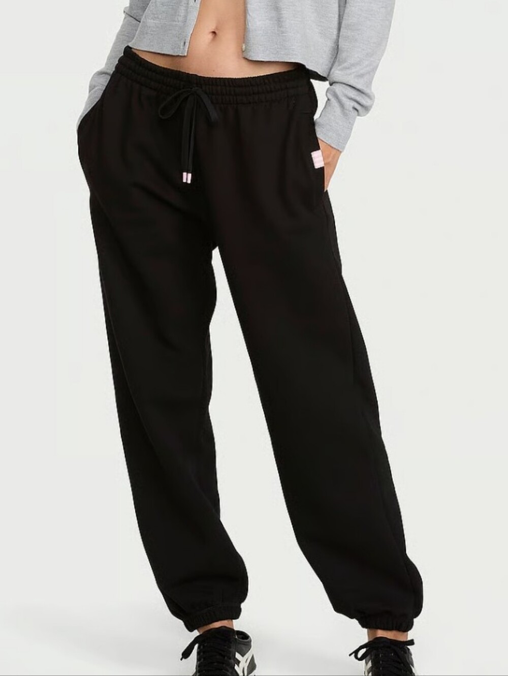 VS Angel Essentials Iconic Fleece Relaxed Jogger Sweatpant Sz Small